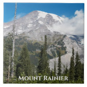 Cloud over Mount Rainier Tegeltje (Voorkant)