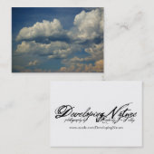 Cloud P7148 Mini Print Visitekaartje (Voorkant / Achterkant)