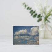 Cloud P7148 Mini Print Visitekaartje (Staand voorkant)