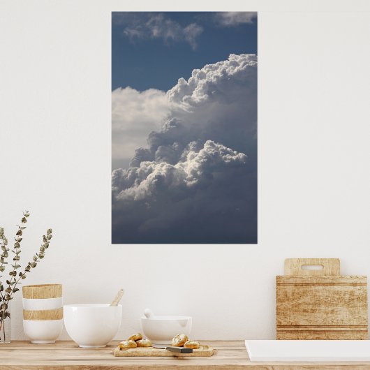 Cloud Panel 3 Poster (Keuken)