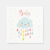 Cloud Paper Napkin-Baby sprinkhaanspoeling Servet (Voorkant)