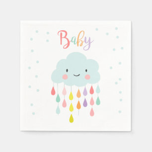 Cloud Paper Napkin-Baby sprinkhaanspoeling Servet