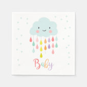Cloud Paper Napkin-Baby sprinkhaanspoeling Servet (Voorkant)