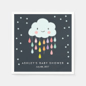 Cloud Paper Napkin-Baby sprinkhaanspoeling Servet (Voorkant)