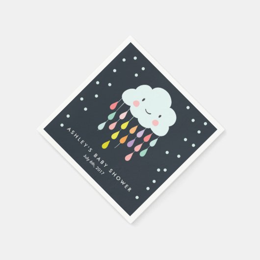 Cloud Paper Napkin-Baby sprinkhaanspoeling Servet (Hoek)