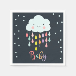 Cloud Paper Napkin-Baby sprinkhaanspoeling Servet