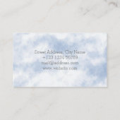 Cloud Patroon Visitekaartje (Achterkant)