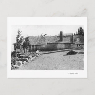 Cloud Pet Inn op Mt. Hood, oregon foto Briefkaart