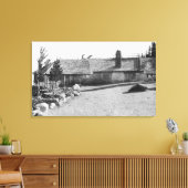 Cloud Pet Inn op Mt. Hood, oregon foto Canvas Afdruk (Insitu (Woonkamer))