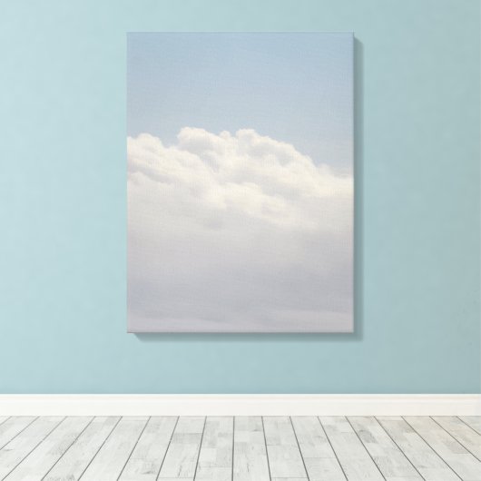 Cloud Photography Canvas Afdruk (Insitu (Houten vloer))