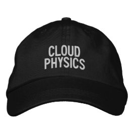 "Cloud Physics" geborduurd Pet