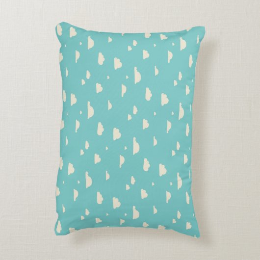 Cloud Pillow Decor for Nursery, Kinder Accent Kussen (Achterkant (Verticaal))