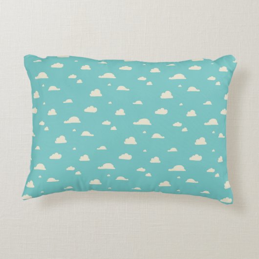 Cloud Pillow Decor for Nursery, Kinder Accent Kussen (Achterkant)