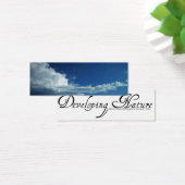 Cloud PO0136-Bladwijzer Mini Visitekaartjes (Bureau)