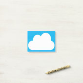Cloud Post-it® Notes (Op bureau)