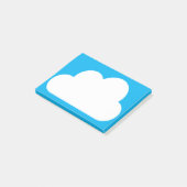 Cloud Post-it® Notes (Schuin)