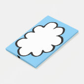 Cloud Post-it® Notes (Schuin)