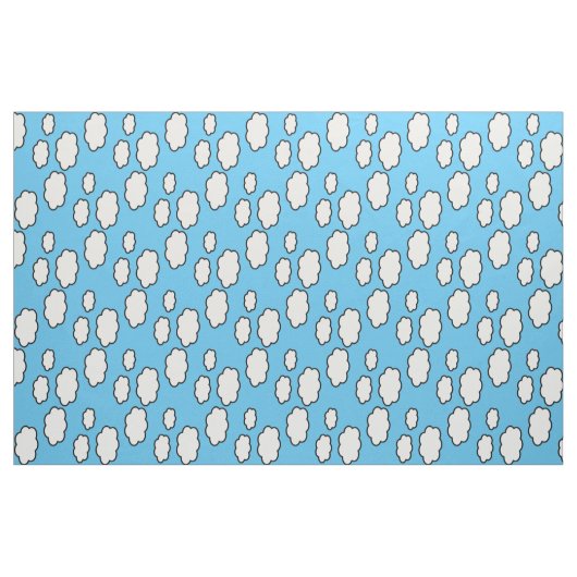 Cloud Print Fabric Stof (Fat Quarter)