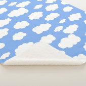 Cloud Print Sherpa Deken (3/4)