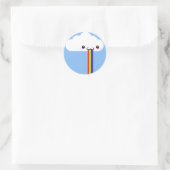 Cloud Puking Rainbow Sticker (Tas)