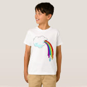 Cloud Puking Rainbow T-shirt (Voorkant volledig)