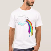 Cloud Puking Rainbow T-shirt (Voorkant)