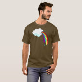 Cloud Puking Rainbows T-shirt (Voorkant volledig)