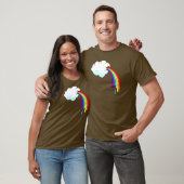 Cloud Puking Rainbows T-shirt (Unisex)