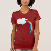 Cloud Puking Rainbows T-shirt (Voorkant)