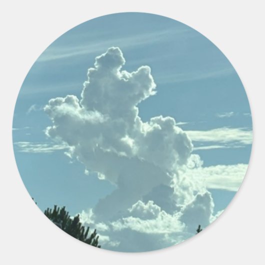 Cloud puppy sticker (Voorkant)