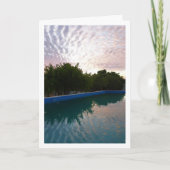 Cloud Reflectie in Pool Kaart (Voorkant)