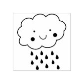 Cloud Rubberstempel (Afrduk)