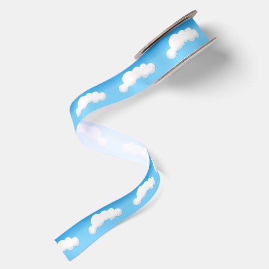 Cloud Satijnen Lint (Achterkant)