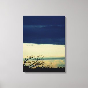 Cloud 'scape Moods Wrapped Canvas Afdruk