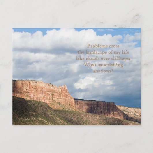 Cloud Shadows Briefkaart (Voorkant)