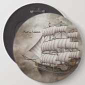 Cloud Ship Button (Voorkant /achterkant)