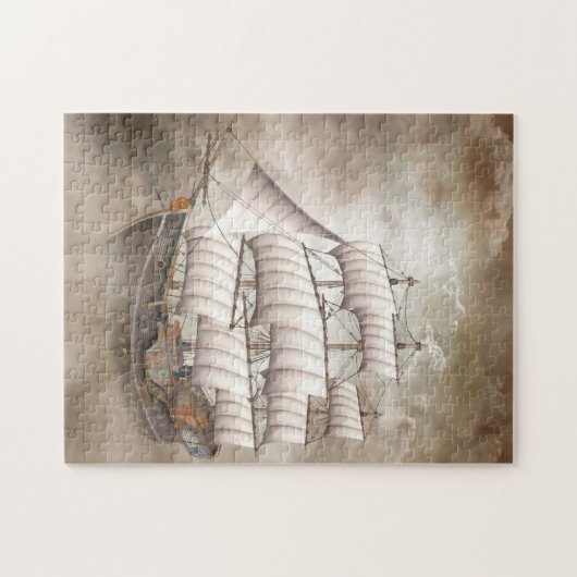 Cloud Ship Puzzel (Horizontaal)