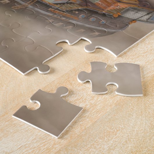 Cloud Ship Puzzel Legpuzzel (Zijkant)