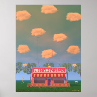 CLOUD SHOP POSTER