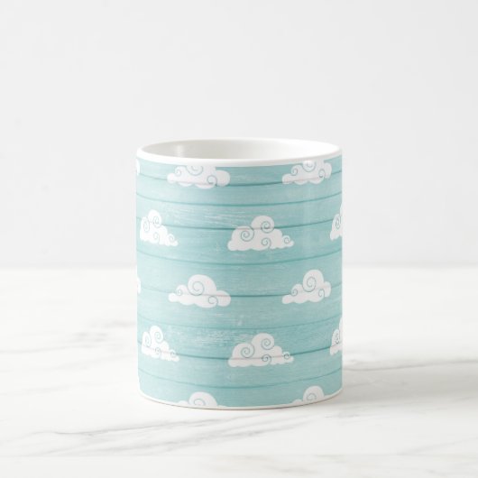 Cloud Sky blauwe Mok (Center)