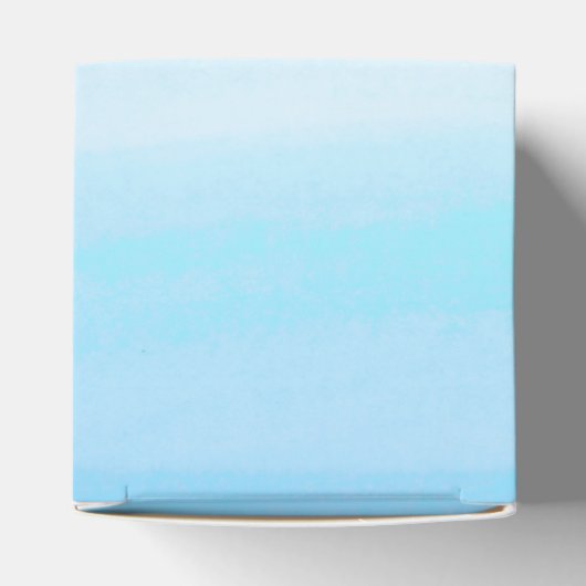 Cloud snoep baby sprinkle waterverf dank u bedankdoosjes (Bovenkant)