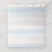 Cloud snoep waterverf kunst gast plaats kaarten plaatskaartje (Binnenkant ongevouwen)