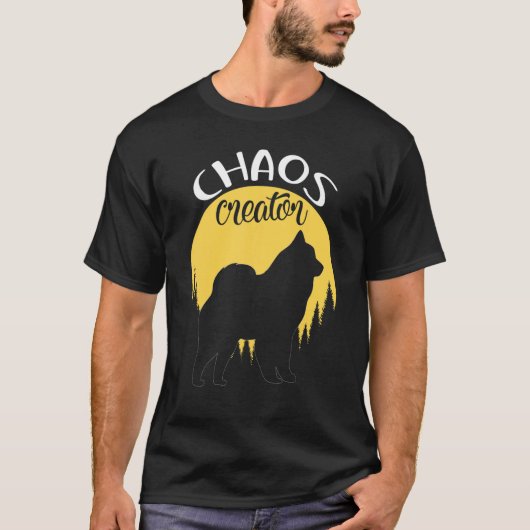 Cloud Spitz German Spitz Retro 12 T-shirt (Voorkant)