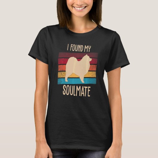 Cloud Spitz German Spitz Retro 12 T-shirt (Voorkant)