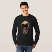 Cloud Spitz German Spitz Retro 15 T-shirt (Voorkant volledig)