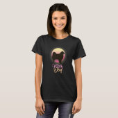 Cloud Spitz German Spitz Retro 15 T-shirt (Voorkant volledig)