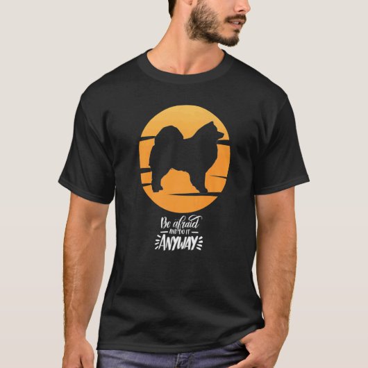 Cloud Spitz German Spitz Retro 18 T-shirt (Voorkant)