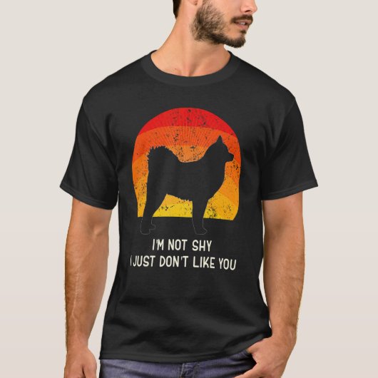 Cloud Spitz German Spitz Retro 3 T-shirt (Voorkant)