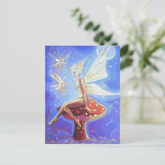 Cloud Sprites-Briefkaarten Briefkaart (Staand voorkant)