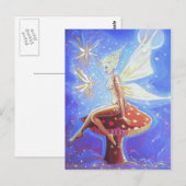 Cloud Sprites-Briefkaarten Briefkaart (Voorkant / Achterkant)